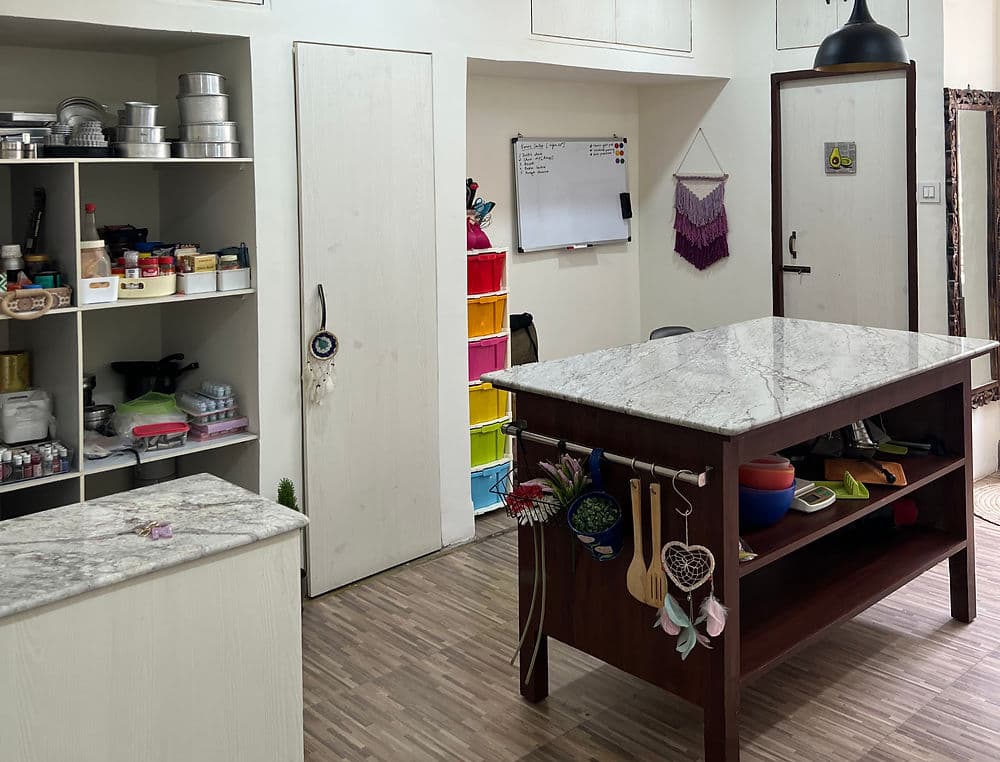 The Lil Whisk baking workspace